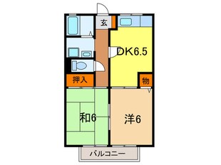 ドルフ星が丘の物件間取画像